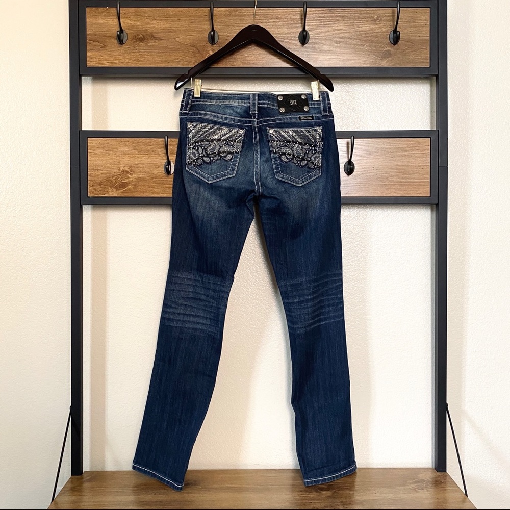 Miss Me Signature Straight Leg Jeans- Like New!